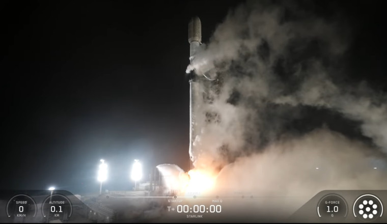 SpaceX initiates its inaugural Starlink mission on the West Coast for the year 2026. 2